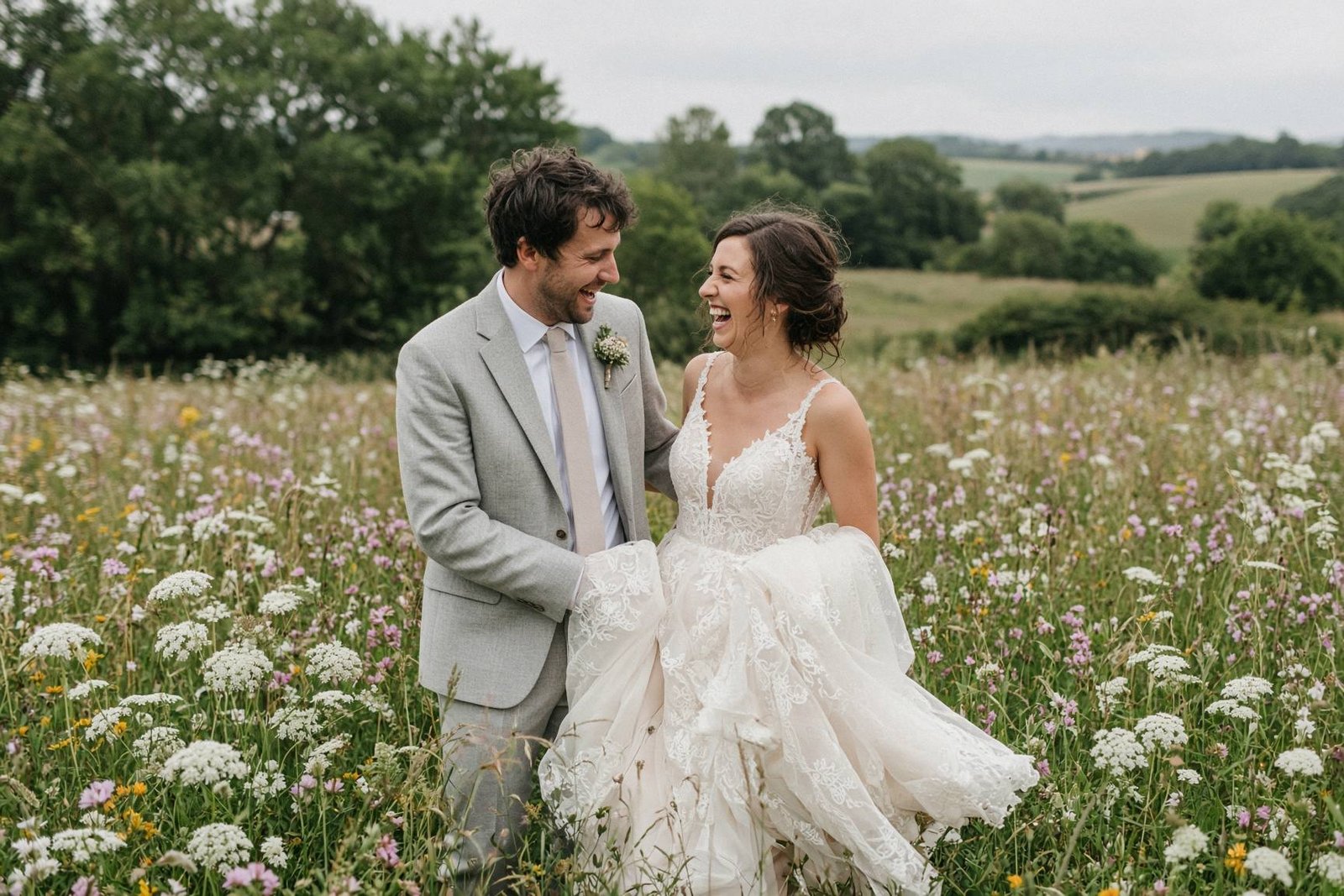 Emma and James at The Lawn, Rochford