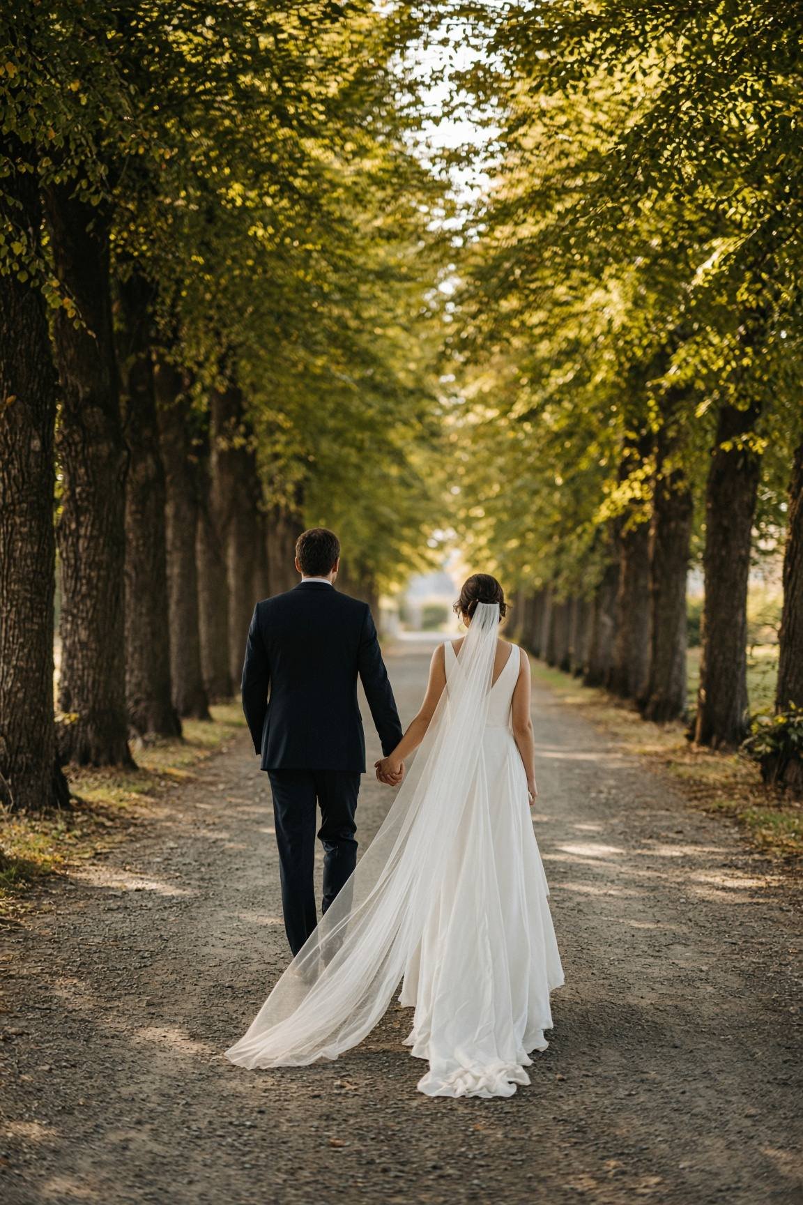 The avenue at Leez Priory